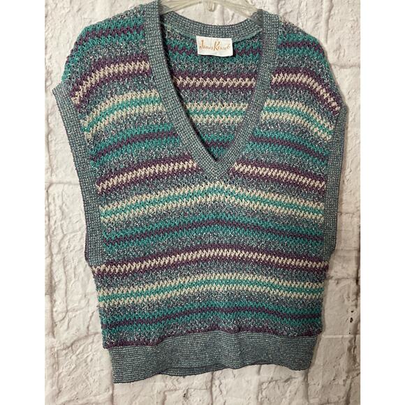 Vintage Union Made 80’s James Kenrob Sweater Vest XL - Picture 1 of 6